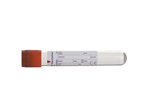 Vacutainer VS367895 Serumtube, 10 ml, 100 Stück, Rot