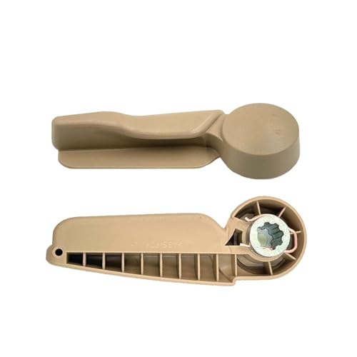 HUVNEXA for Mercedes, GL-Klasse X164 1649201264 1649201164 Beifahrersitz-Entriegelungsgriff hinten rechts und Links, Griff for Sitzversteller Autositz-Verstellgriff(Beige Left)