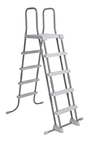 Intex Sicherheitsleiter 28077, Für Pools Von 132 Höhe, Grau