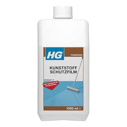 HG Vinyl Schutz, Produkt 77, Versiegelungsgel mit Schutzbeschichtung, Glaspolitur für Künstliche Bodenbeläge, Schutz vor Abnutzung, Rutschfest, Laminat Versiegelung - 1 Liter (113100106)