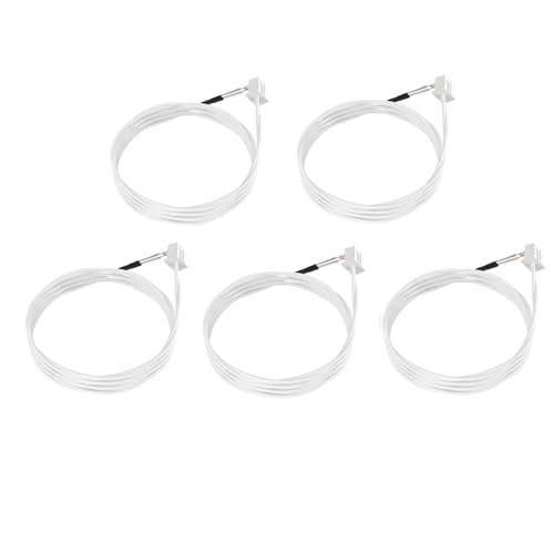 5pcs Thermistor NTC 3950 100K Thermistor Temperatursensor für Creality Ender 3, Ender 3 Neo, Voxelab Aquila 3D -Drucker XH2.54 (1M)