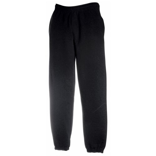 Fruit of the Loom Kinder Hose Ginnastica, Schwarz 14-15 Jahre