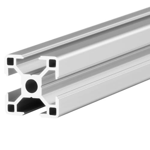 Konstruktionsprofil 30x30mm im Zuschnitt, Nut 8, Typ-I, 1-2 Meter, System-, Montage-, Vierkant-, Alu Profil (1, SILBER ELOXIERT, 30 x 30mm (1 Meter))