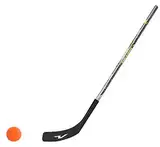 Vancouver 1 x Streethockeyschläger 100 cm, Kids Plus 1 Hockey-Ball (Rechtsschuss (rechte Hand unten))