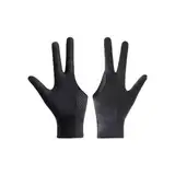 Billard Handschuh，Billard handschuh für Herren，atmungsaktive Billard-Handschuhe,Linke Hand Billardhandschuhe für Frauen，3 Finger Pool Handschuhe Billard Handschuhe für Snooker Sport Competite