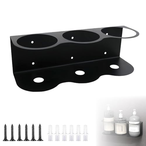 FENGJIAHUI Dosenhalter für Sprühflaschen, Sprühdosenhalter, Spraydosenhalter, Dosenhalter Werkstatt, Spray Bottle Storage Rack, 3 Schlitzen Sprühdosenhalter für Garage Geschäft und Zuhause