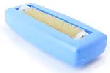 Crumpy Krümelbürste Tischroller Handstaubsauger für Auto Caravan Zuhause (Blau)