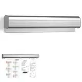 Bonhalter Gastronomie,Bonschiene Bonleiste,Gastronomie Bonhalter,Aluminium Bestellhalter Klemmleiste Zettelhalter Für Hold Orders, Küche Ticket, Bar, Büro, Bestellung, 30cm