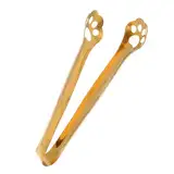 NAMOARLY Bbq Cat Claw Clip Waage Becher Brotklammern Steakklammern Kochclips Essensclips Saftbecher Snack-brot-clips Rattan-trekkingstöcke Brotclips Grillen Rostfreier Stahl Golden