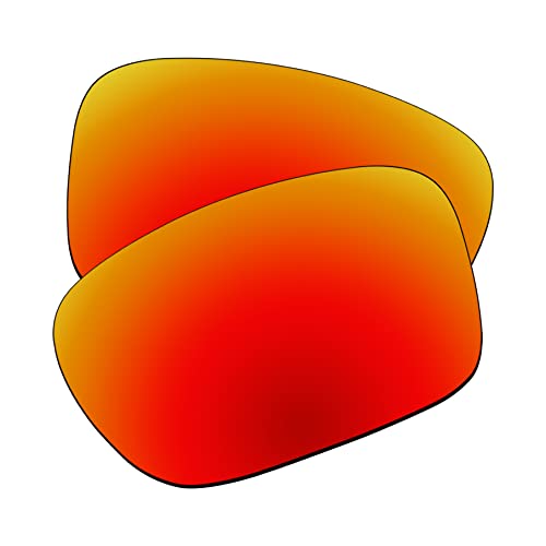 EZReplace Ersatzgläser für Oakley Holbrook OO9102 Sonnenbrillen (polarisierte Gläser) - Passend für Oakley Holbrook Rahmen (Feuerrot)