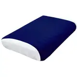 Ntomtuex Sensory Bettlaken für Kompression, reduzierten Druck, gewichtete Decke für einen angenehmen Schlaf, mit leichtem, atmungsaktivem Polyester, dunkelblau, 96,5 x 152,4 cm