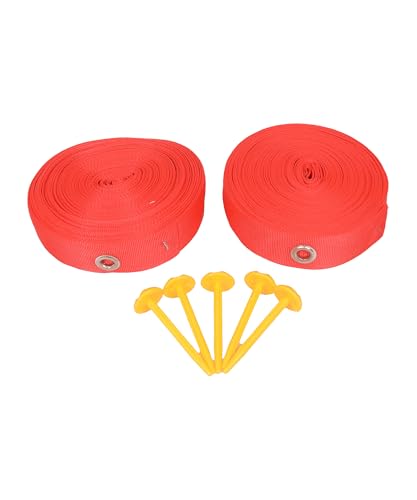 Cawila Equipment - Trainingszubehör Academy Spielfeldmarkierung FUNINO 2x20m Weiss 20 m