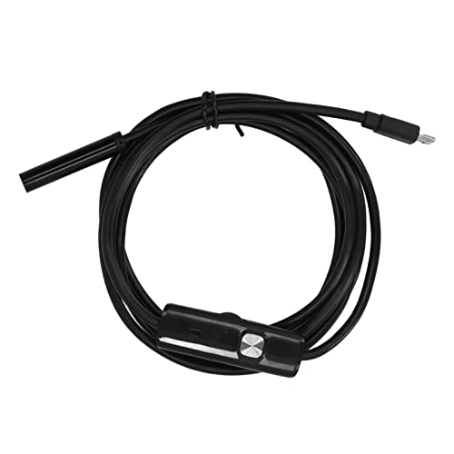 Industrie-Endoskop mit 6 LED-Leuchten, 7-mm-Sonden-Inspektionskamera, IP67, Wasserdicht, für die Wartung von Rohren, Autos, Unterwasser-Betrachtung (2M)
