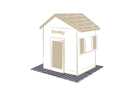 Smoby - Bodenplatten-Set mit Klicksystem, 6 Stück