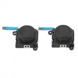 ANKROYU 2 Stück Game-Joystick, ABS-Analog-Stick-Joystick, Game-Controller-Joystick, verschleißfester Joystick-Ersatz, empfindlicher Joystick für Switch