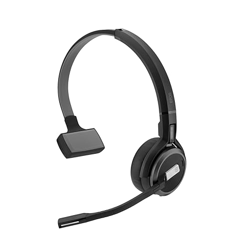 EPOS SDW 30 HS DECT-Headset - Herausragende Klangqualität, Drahtlose Bürokommunikation, Sichere DECT-Technologie, Multi-Geräte-Konnektivität, Ganztägiger