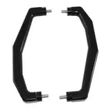 FICNNVJH Motorrad-Beifahrerarmlehne Motorrad Passagier Hinten Zurück Sozius Schwanz Sitz Griff Armlehne Haltegriff Hand Schiene Für Y&AMAHA MT-09 SP RN69 2021 2020 2023