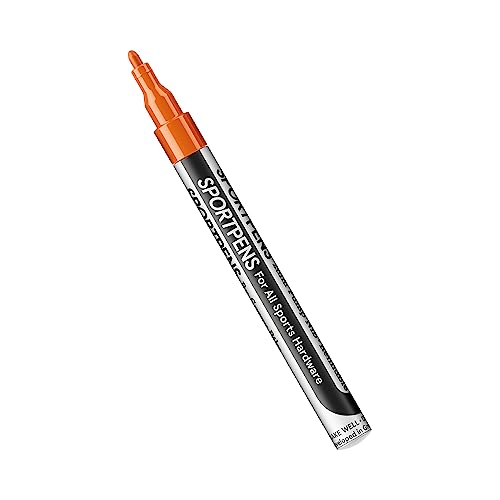 SPRAY.BIKE - SportPens Acrylstifte - wasserfester Lackstift - 2mm Nylon Spitze - stark deckender Multimarker - Acryl stifte zum malen und individualisieren (Orange)