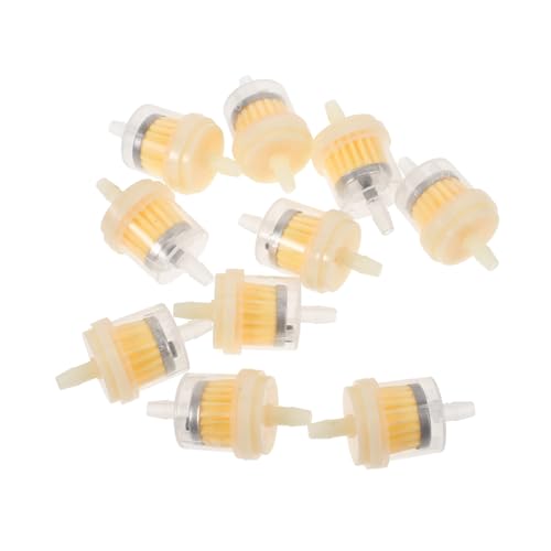 POPETPOP 10Stücke Kraftstofffilter für Atv und Offroad Fahrzeuge Inline Benzinfilter Vielseitig Einsetzbar für Strand Offroad und Kart Rennstrecken