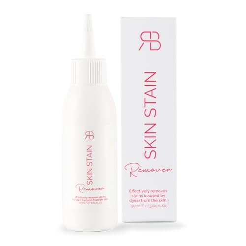 Renata Beauty Farbentferner für die Haut - Entferner für Haarfarbe zur Nachbehandlung von Brauen-Färbung - Hautfreundlicher Haarfarbenentferner für Friseur und zu Hause 90 ml