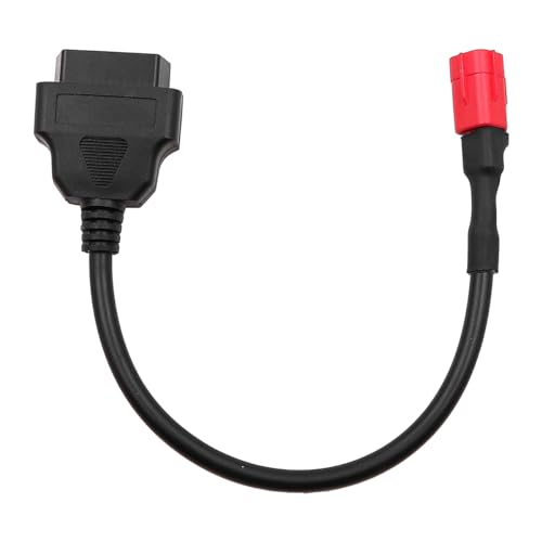 WANGCL OBD2 Kabel Adapter 16 Pin auf 6 Pin Motorrad OBD Kabel für Honda Hawker Yamaha und die meisten anderen Motorräder