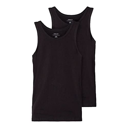 NAME IT Jungen Nkmtank Top 2p Noos Unterhose, Schwarz, 146-152 EU