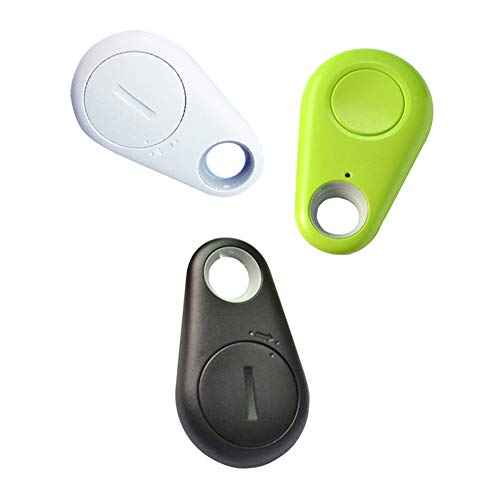 Bolwins H42S Mini Smart Bluetooth Anti-Lost Tracker, Schlüsselfinder mit GPS und Batterie, Alarm-Reminder für Telefon, Haustiere, Schlüsselbund, Farbe Schwarz