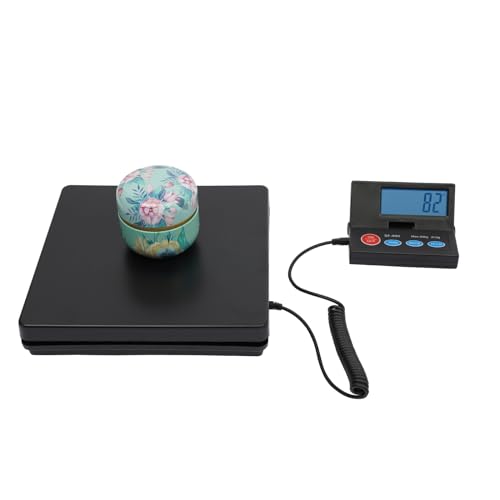 LCD Digital Paketwaage, 2g-50Kg Digitalwaage Feinwaage Zählwaage 4 Maßeinheiten, Elektronische Waage Präzisionswaage Genauigkeit 1g Marktwaage für Alle Arten Gegenständen