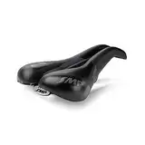 Selle SMP Unisex – Erwachsene ZSTT02MEDNESMCARD Fahrradsattel, schwarz, 280x160 mm