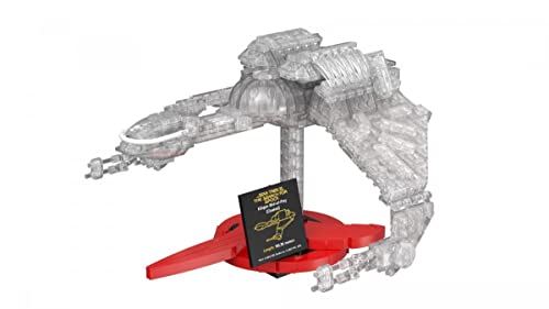 BlueBrixx Pro - Star Trek Klingon Bird-of-Prey (Getarnt) - Raumschiff-Bausatz für Erwachsene und Kinder, 565 Klemmbausteine, Lizenziertes Sci-Fi Modell, 105439