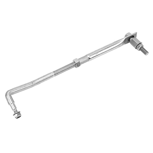 Pretfy Verstellbarer Edelstahl -Außenbordmotor -Lenkverknüpfungsstange, 265-315 Mm Marine Boat Motorhebelarm mit Dichtung, Schrauben und Unterlegscheiben für 15 PS Bis 200 PS,