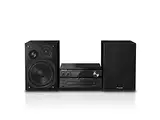 Panasonic SC-PMX94EG-K Micro HiFi System (120 W RMS, Digital DAB+, CD, UKW , Bluetooth, USB, AUX) schwarz, Einheitsgröße