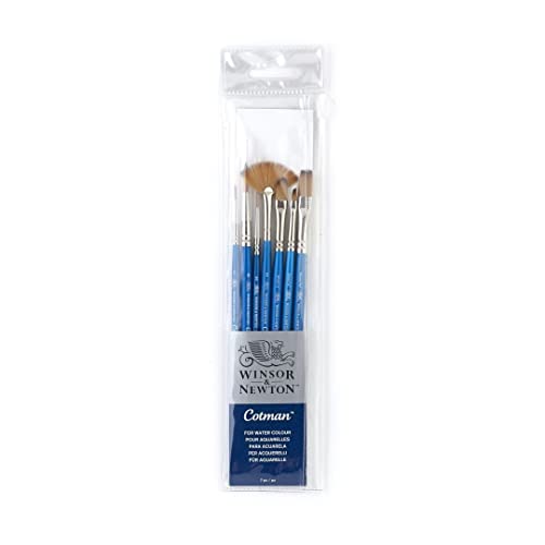 Winsor & Newton "Cotman Pinsel Kurzer Griff (7 Stück)