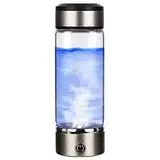 420 Ml Wasserstoff-Wasserflaschengenerator, Wiederaufladbarer Ionenwassergenerator, Wasserreinigungsmaschine, Wasserstoffreicher Wasserbechergenerator für Heimreisen (600–900