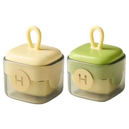 Yaoliucp Mini Lint Roller, 2pcs Wiederverwendbare Lintrolle, waschbar