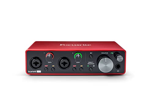 Focusrite Scarlett 2i2 3rd Gen Audio Interface