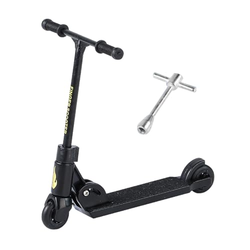 Generisch Finger-Scooter, Spielzeug-Finger-Scooter,Winziger Faltbarer Trick-Scooter - Stunt-Scooter, faltbares und lustiges Skateboard, Fingersport für das Fingertraining