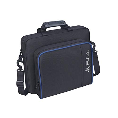 Suszian Host-Tasche Aufbewahrungstasche für PS4/PS4 Pro Slim Game Sytem Tasche für PlayStation 4 Konsole Schutz Schulter Tragetasche Handtasche