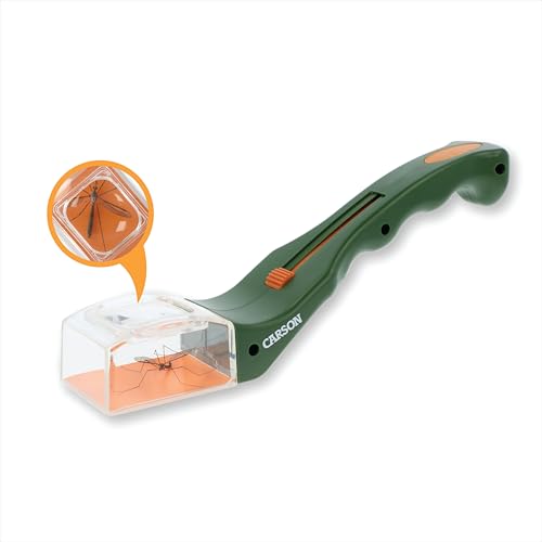 Carson BugView Lebend-Insektenfänger und Forscherlupe, ideal als Entdeckerspielzeug und Haushaltshilfe (HU-10)