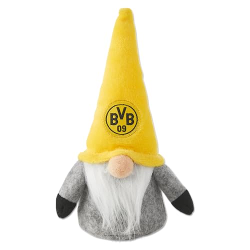 Borussia Dortmund Unisex – Erwachsene BVB Wichtel, gelb, One Size