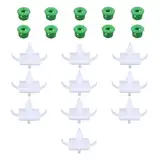 Seitenschweller Befestigungsclips Zierleistenklammern Schwellerleisten Clips Schweller Radlauf Tülle Kickplatten Abdeckung Zierklammern Zierleisten Druckknopf Leiste Klips für 3er E30 5er E34