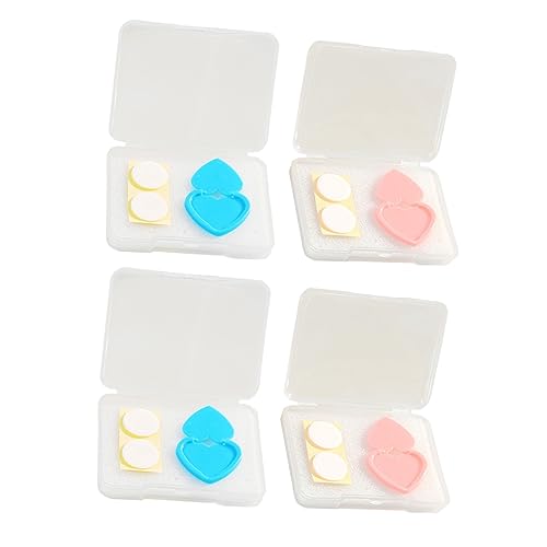 COHEALI 4 Stück Knopfabdeckung Copy Board Herz Schallwand a3 light pad abdeckung a4 Lichtpolsterabdeckung Schalterabdeckung Zubehör für Diamantkunstmalerei Lichtpolsterschutz Plastik
