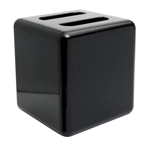 BARCRAFTERS Eiswürfelbehälter mit Deckel Eisbox Ice box 4 Liter Eisbehälter eckig Eiseimer schwarz