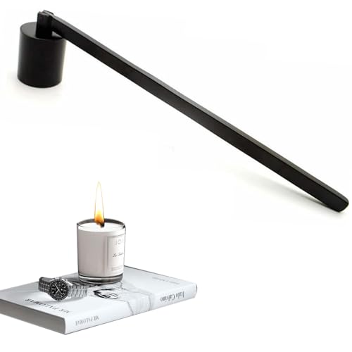 TENGEE Kerzenlöscher,Kerzenlöscher Dochtlöscher,Dochtlöscher mit Langer Griff Edelstahl,Kerzenauslöscher,Candle Snuffer,Kerzenlöscher,Edelstahl-Kerzenlöscher zum Löschen von Kerzen