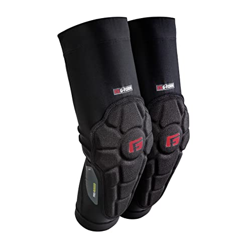 G-Form Pro-Rugged MTB Ellbogenschützer - Schützer Dirt Bike Gear - Ellbogenschützer - Schwarz, Erwachsene Mittel