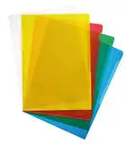 Durable Sichthülle/Aktenhülle A4 Standard, Polypropylen 120 µ, Karton à 100 Stück, farbig sortiert, 233700