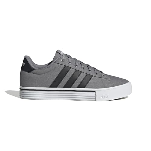 adidas Unisex Daily 4.0 Shoes Schuhe, Grey/core Black/Cloud White, 43 1/3 EU