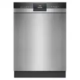 Siemens SN43ES04TE, iQ300, Smarter Unterbau Geschirrspüler 60 cm, Besteckkorb, varioSpeed Plus, autoOpen dry für effiziente Trocknung, höhenverstellbarer Oberkorb, intensiveZone, Gebürsteter Stahl