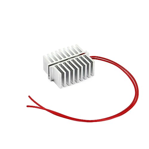 Xenterio PTC Heizelement mit Rippen-Kühlkörper 39x31x15mm, 24V/DC (5 bis 48V-), 130°C, selbstregulierend