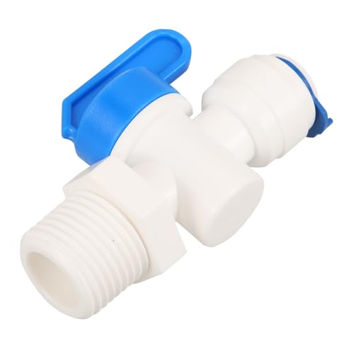 EXHUMKY Wasserreiniger Ventilteil Austauschbares Schaltventil für Wasserreinigungsanlagen Kompatibel mit Trinkwasseranschluss Pom Material Einfache Installation Effektive